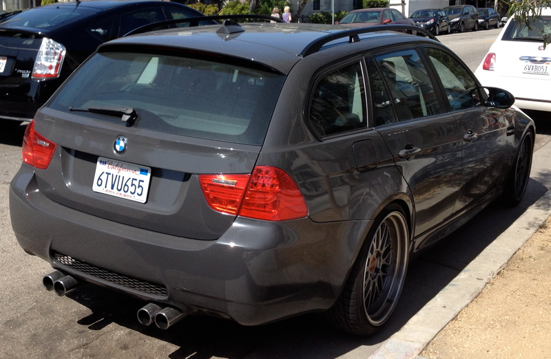 Illustration for article titled In The Wild: BMW E91 M3 Conversion